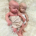 Image of Reborn Baby Dolls Kids Parent Gift Soft 13" Ifelike Silicone Reborn