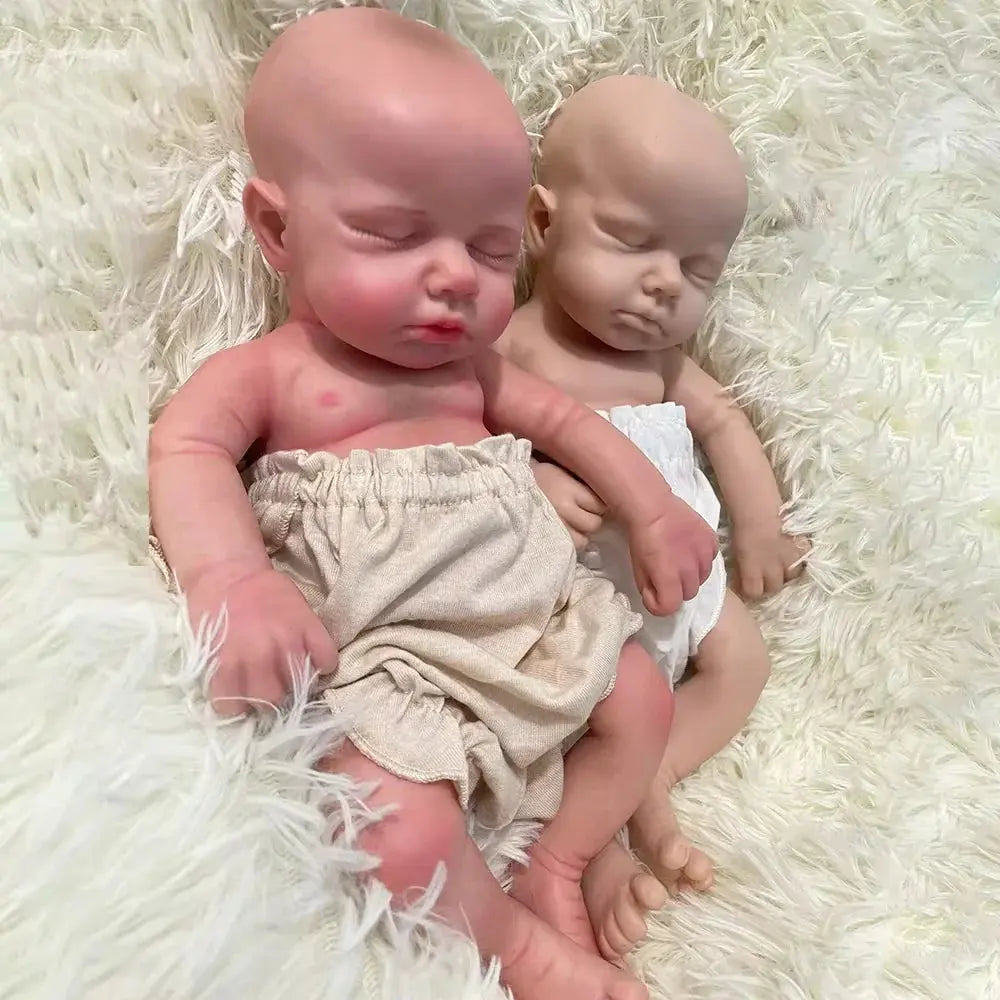 Image of Reborn Baby Dolls Kids Parent Gift Soft 13" Ifelike Silicone Reborn
