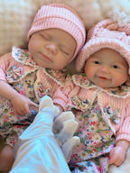 Image of Reborn Baby Dolls 13Inch Open Mouth Reborn Dolls Pascale&Vivienne