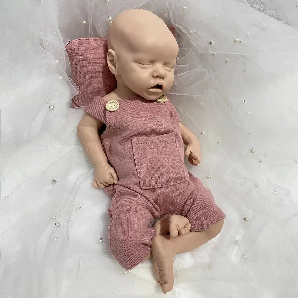 Image of Reborn Baby Dolls 18" 100% Full Silicone Newborn Doll Soft Reborn