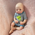Image of Reborn Baby Dolls Artist Reborner Painted 16" Weighted Soft Platinum