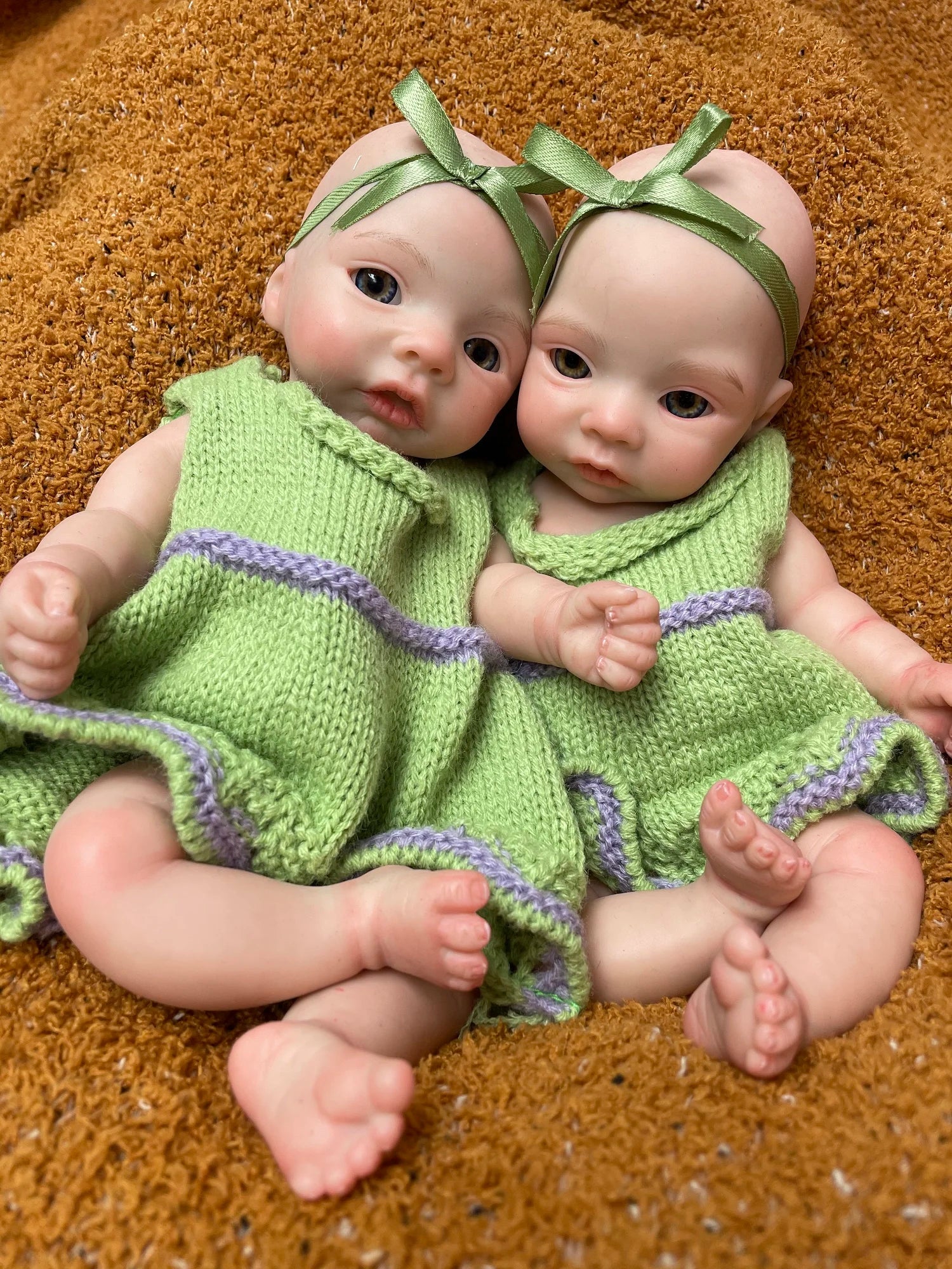 Image of Reborn Baby Dolls 11 Styles/ 26Cm Waterproof Close/Open Solid