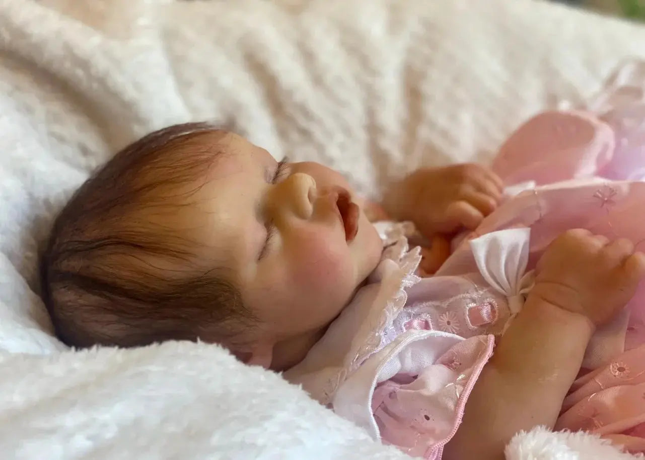 Image of Reborn Baby Dolls 18Inch Twins A Solid Silicone Bebe Reborn Girl With