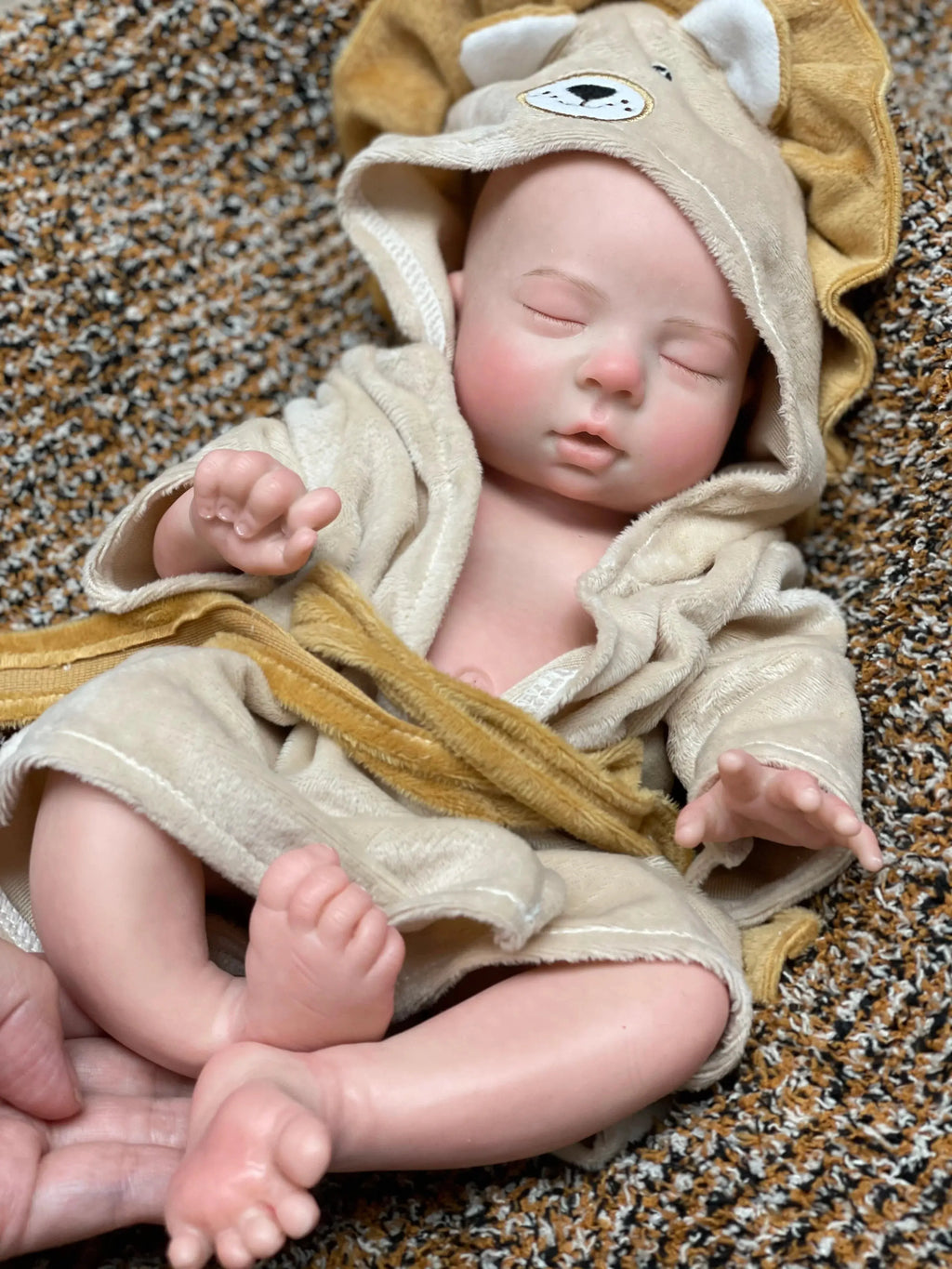 Image of Reborn Baby Dolls 13Inch All Silicone Girls Bebe Reborn Painted Full