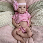 Image of Reborn Baby Dolls Handmade 19Inch Lifelike Skin Visible Veins
