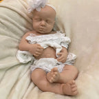 Image of Reborn Baby Dolls 18Inch Open Mouth Painted/Unpainted Full Solid