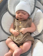 Image of Reborn Baby Dolls Can Open Mouth 18Inch Pascale Full Body Soft Solid