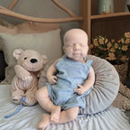 Image of Reborn Baby Dolls Soft Lifelike Silicone Reborn Dolls 19Inch Baby