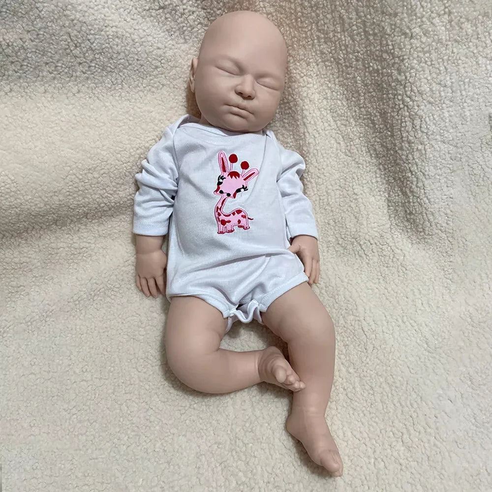 Image of Reborn Baby Dolls 22" Weighted Black Reborn Doll Soft Full Silicone