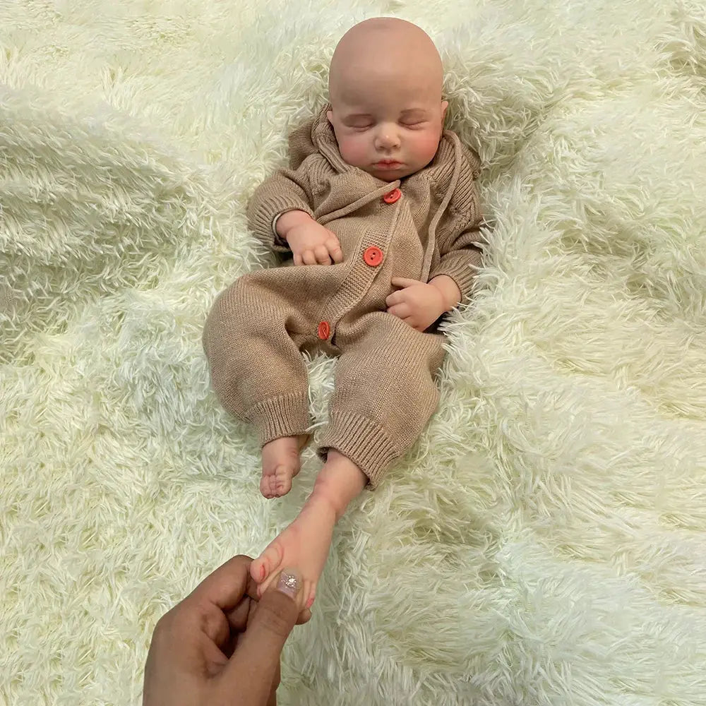 Image of Reborn Baby Dolls 20 Inch Soft Full Body Silicone Reborn Doll Painted