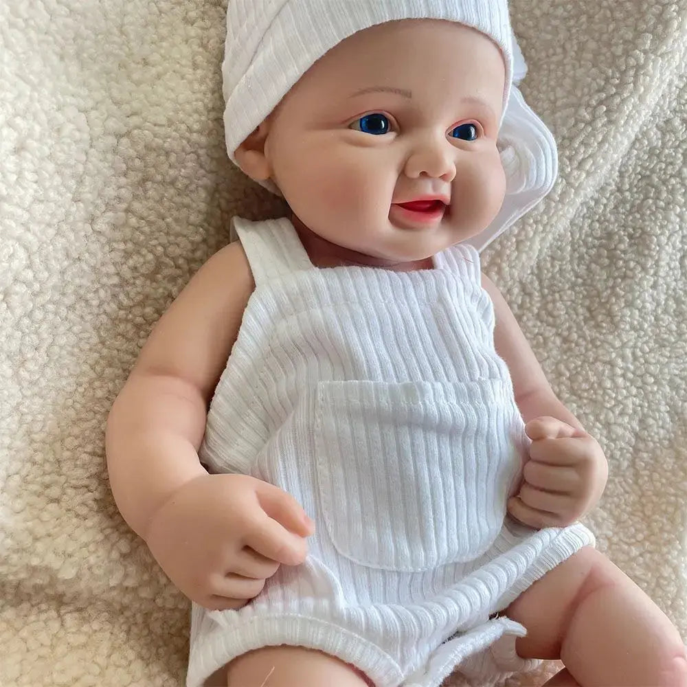 Image of Reborn Baby Dolls 16 Inch Preemie Realistic Silicone Reborn Baby Girl