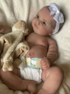 Image of Reborn Baby Dolls 47Cm Maddie Silicone Bebe Newborn Girl Handmade