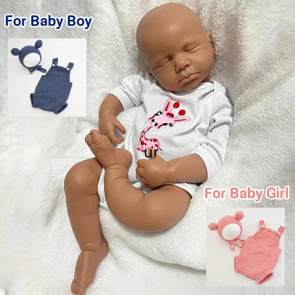 Image of Reborn Baby Dolls 20" Full Body Silicone Reborn Baby Boy/Girl Doll