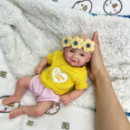Image of Reborn Baby Dolls 12Inch Preemy Baby Girl Vivienne Full Body Soft