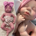 Image of Reborn Baby Dolls Handmade 3D Painted Soft 20 Inch Baby Soft Flexible