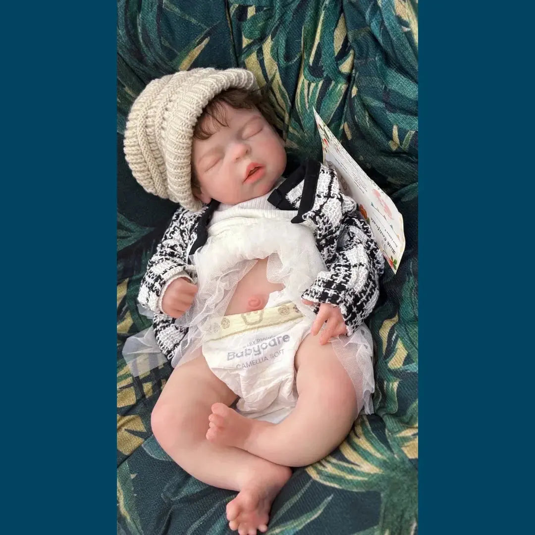 Image of Reborn Baby Dolls 22Inch Big Size Can Open Mouth Bébé Reborn De