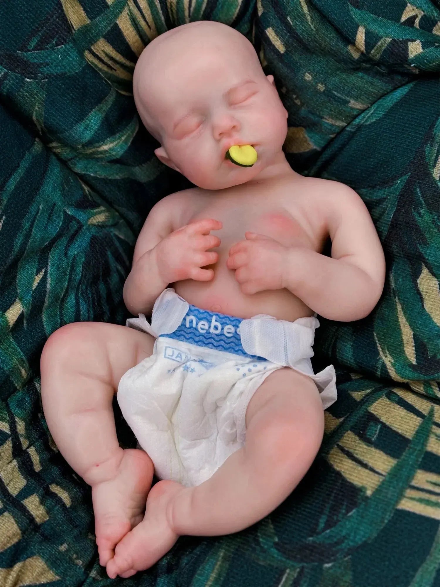 Image of Reborn Baby Dolls 45Cm Can Open Mouth &Washable Painted Loulou Solid