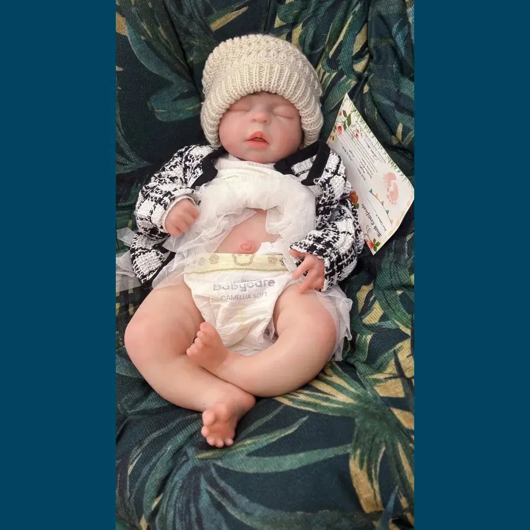 Image of Reborn Baby Dolls 22Inch Big Size Can Open Mouth Bébé Reborn De