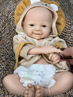 Image of Reborn Baby Dolls 18Inch/2 Styles Unpained Vivienne Full Body Solid