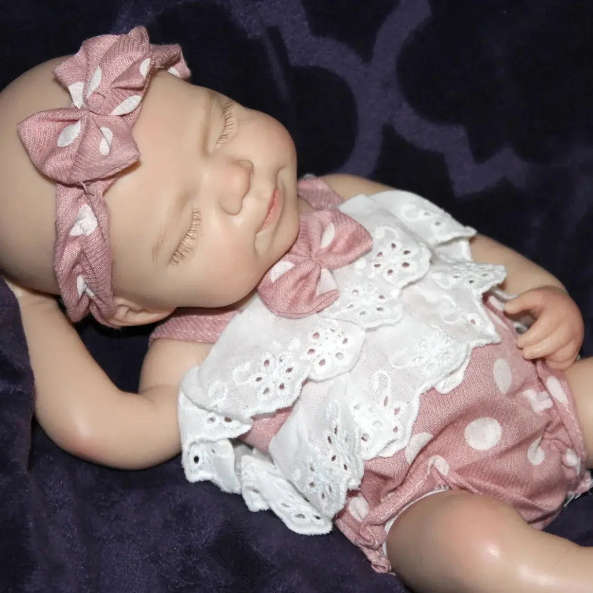 Image of Reborn Baby Dolls 13Inch Open Mouth Reborn Dolls Pascale Bebe Girl