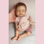 Image of Reborn Baby Dolls Washable 33Cm Pascale Painted Full Body Silicone