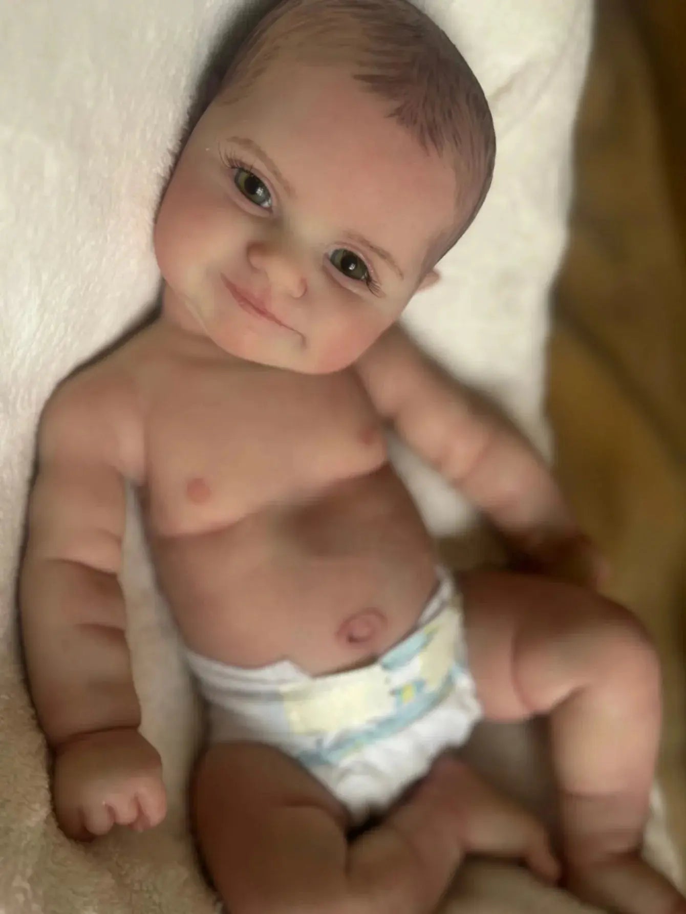 Image of Reborn Baby Dolls 47Cm Maddie Silicone Bebe Newborn Girl Handmade