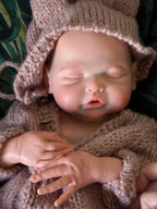 Image of Reborn Baby Dolls 18 Inch 3D Painted Skin Reborn Baby Doll Made Of