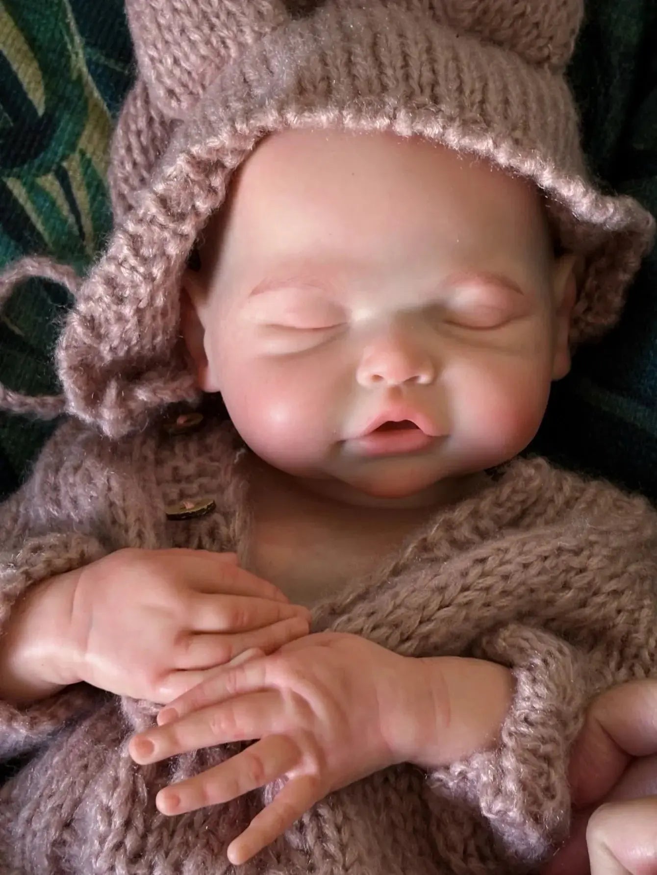 Image of Reborn Baby Dolls 18 Inch 3D Painted Skin Reborn Baby Doll Made Of