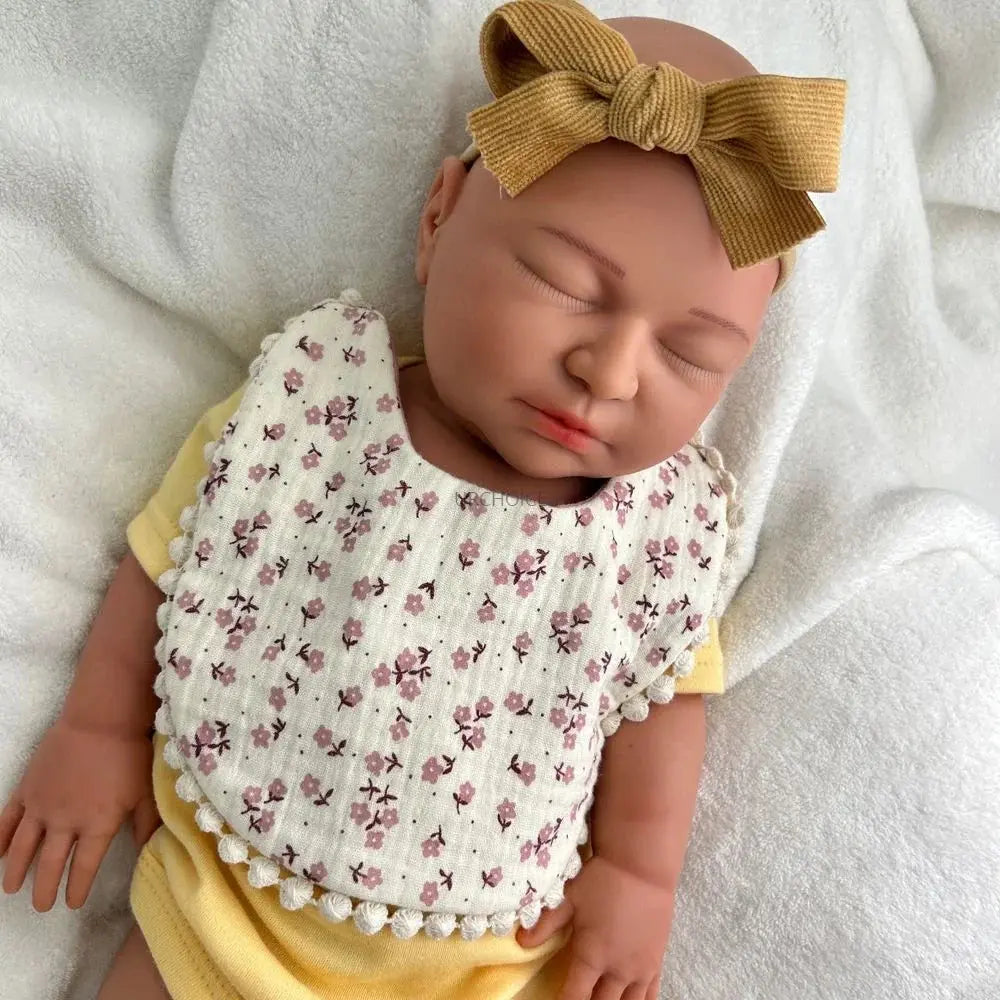 Image of Reborn Baby Dolls 22Inch Handmade Weighted Silicone Reborn Baby Girl