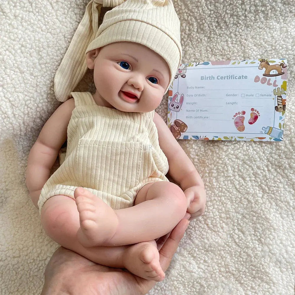 Image of Reborn Baby Dolls Lifelike Washable 16-Inch Realistic Silicone Reborn