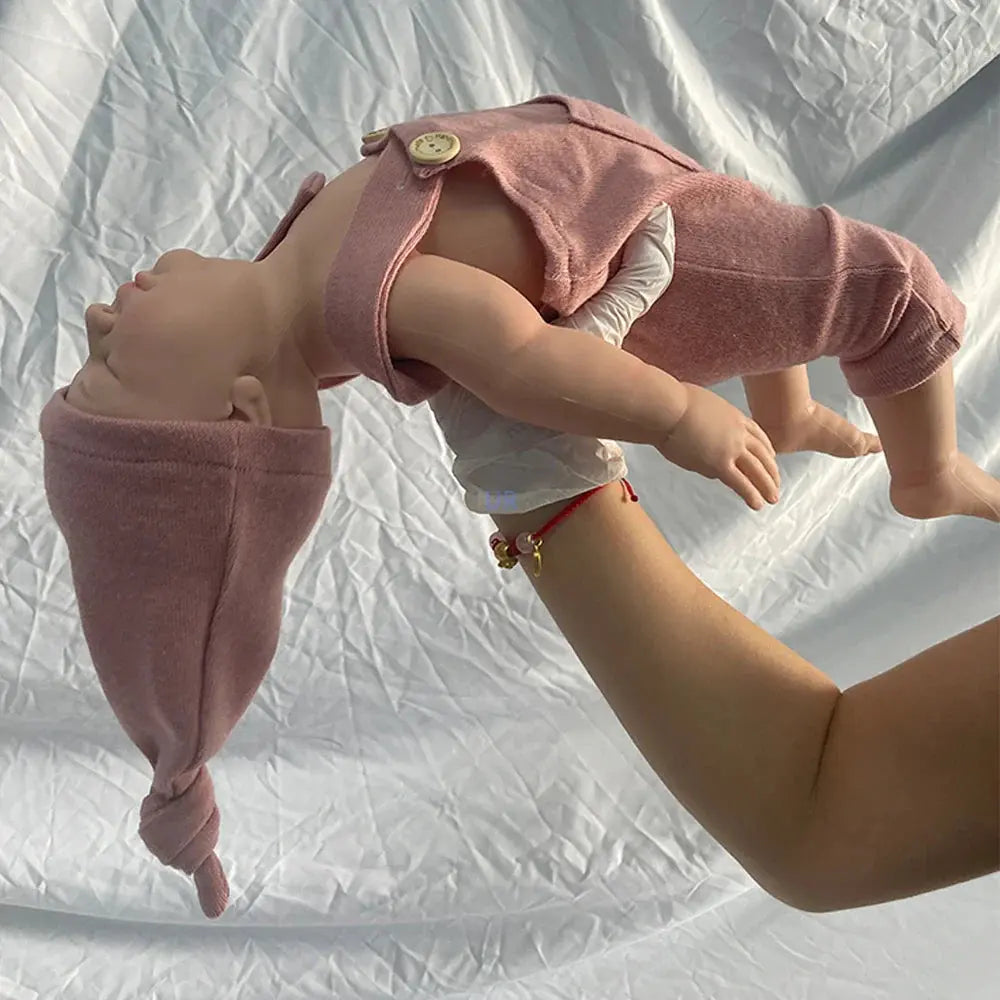 Image of Reborn Baby Dolls 55Cm 22" Weighted Super Soft Platinum Silicone