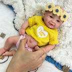 Image of Reborn Baby Dolls 12Inch Preemy Baby Girl Vivienne Full Body Soft