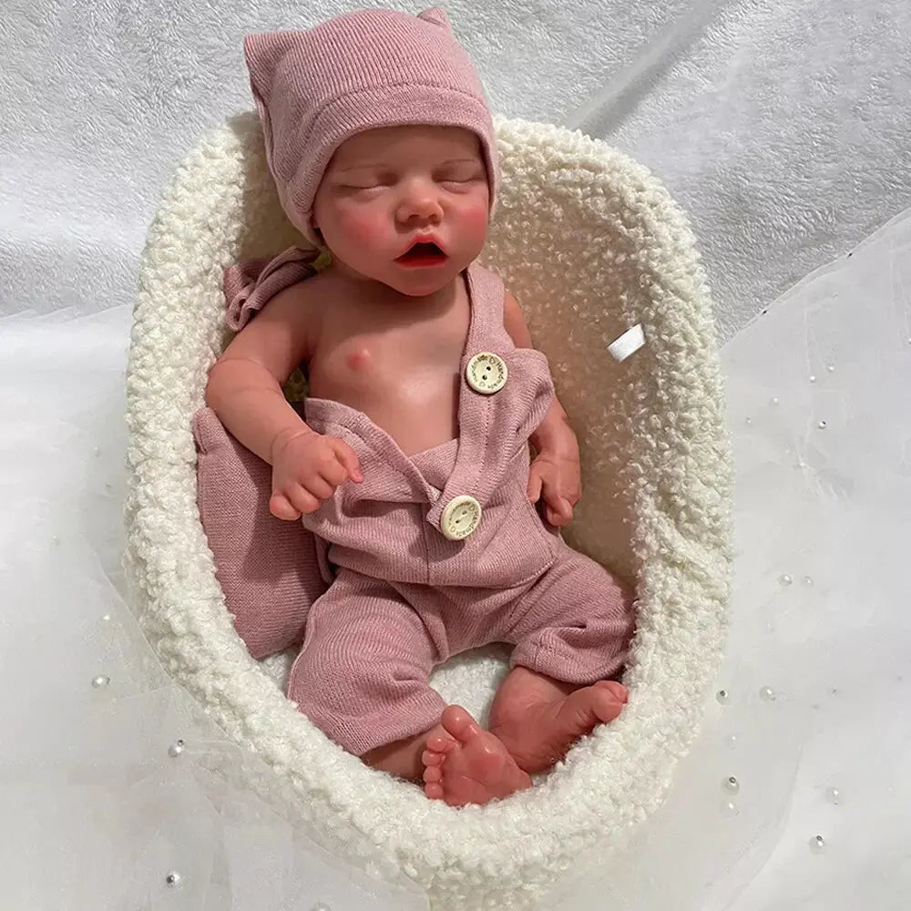 Image of Reborn Baby Dolls 18-Inch Artificial Silicone Reborn Baby Doll –