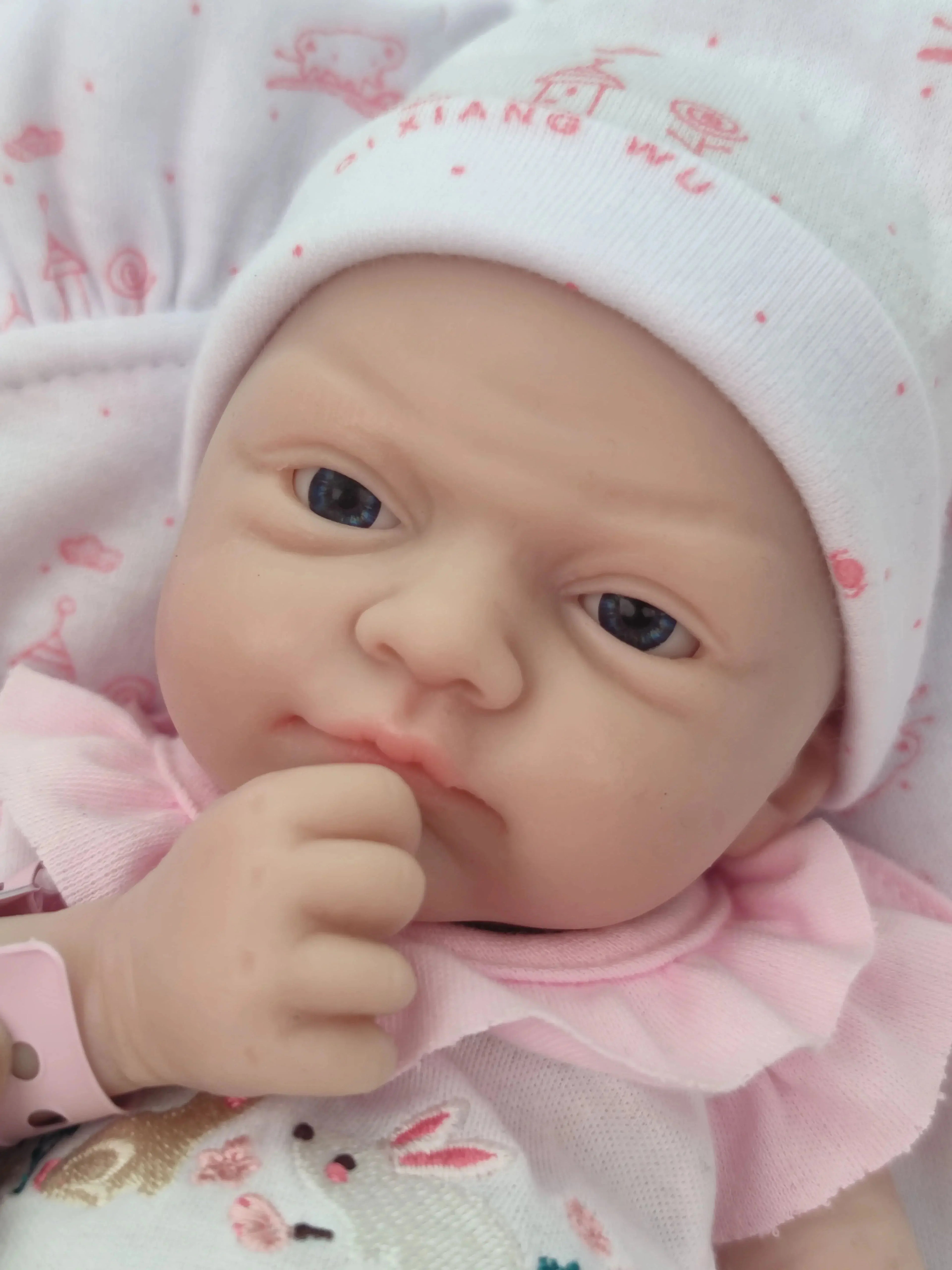 Image of Reborn Baby Dolls 12 Inches Soft Silicone Reborn Baby Doll Boy -