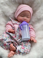 Image of Reborn Baby Dolls 35Cm Cuddly Whold Body Solid Silicone Bebe Reborn