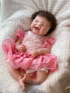 Image of Reborn Baby Dolls 18Inch Washable Maria Solid Silicone Bebe Reborn