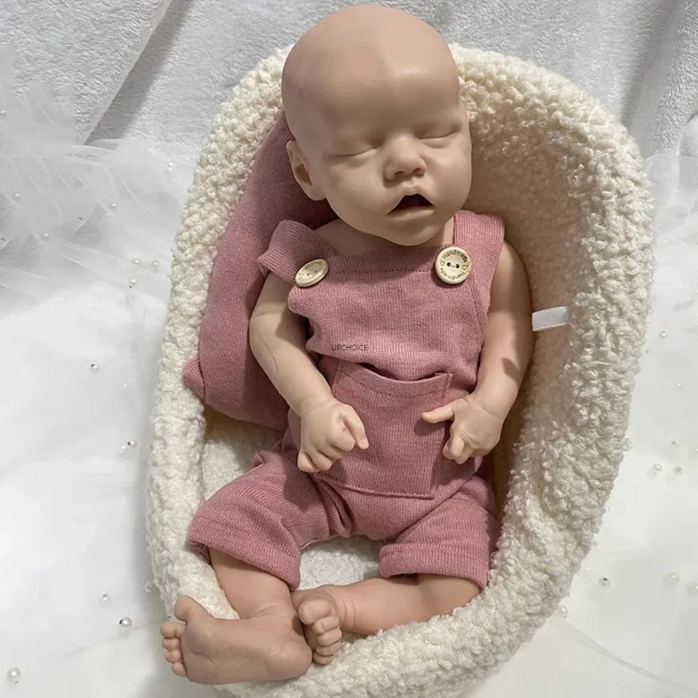 Image of Reborn Baby Dolls High-Simulation 18Inch Customizable Silicone Reborn
