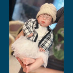 Image of Reborn Baby Dolls 22Inch Big Size Can Open Mouth Bébé Reborn De