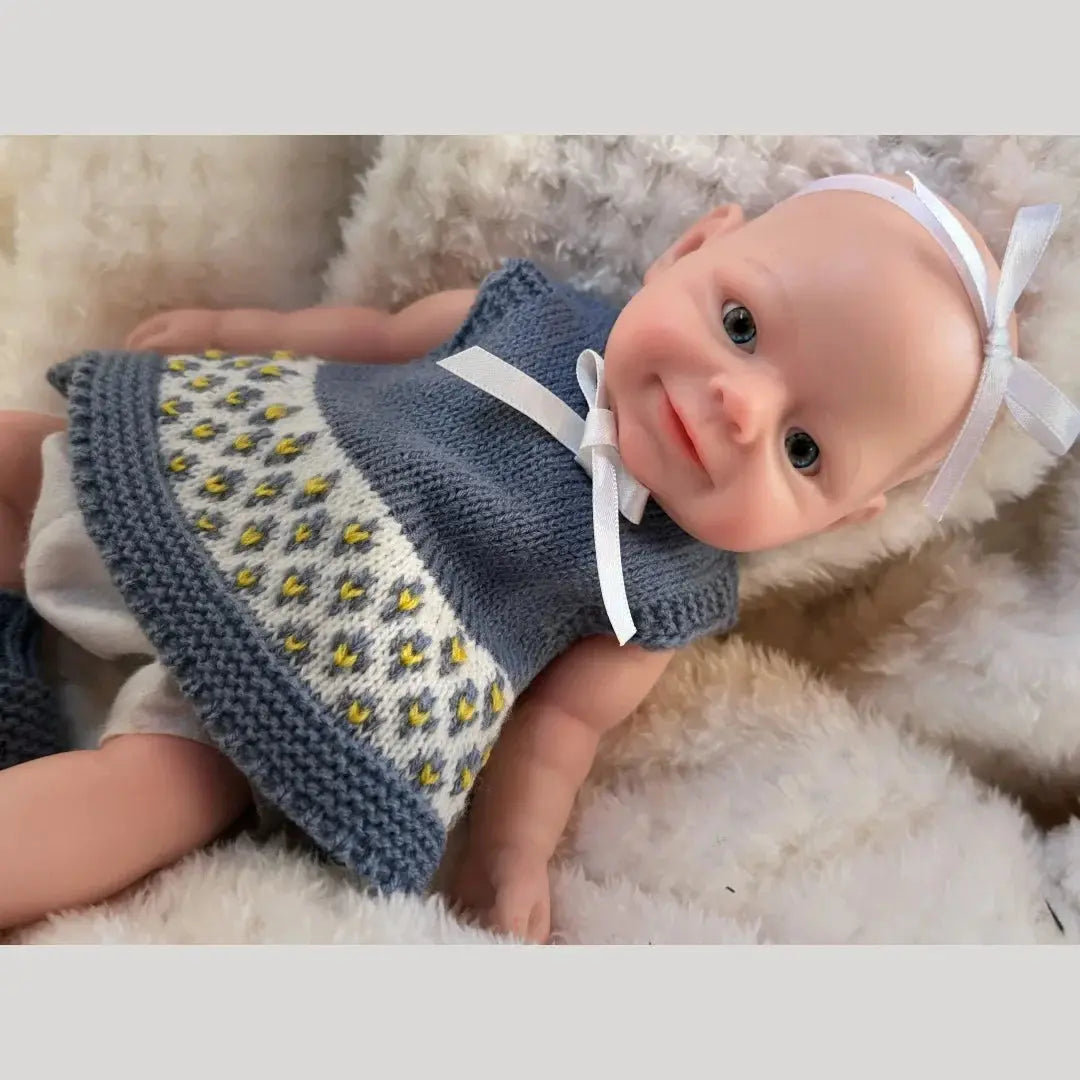 Image of Reborn Baby Dolls 10Inch Waterproof Open Eyes Bebe Reborn De Silicona