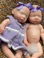 Image of Reborn Baby Dolls Full Soft Solid Silicone Reborn Baby Dolls 27Cm