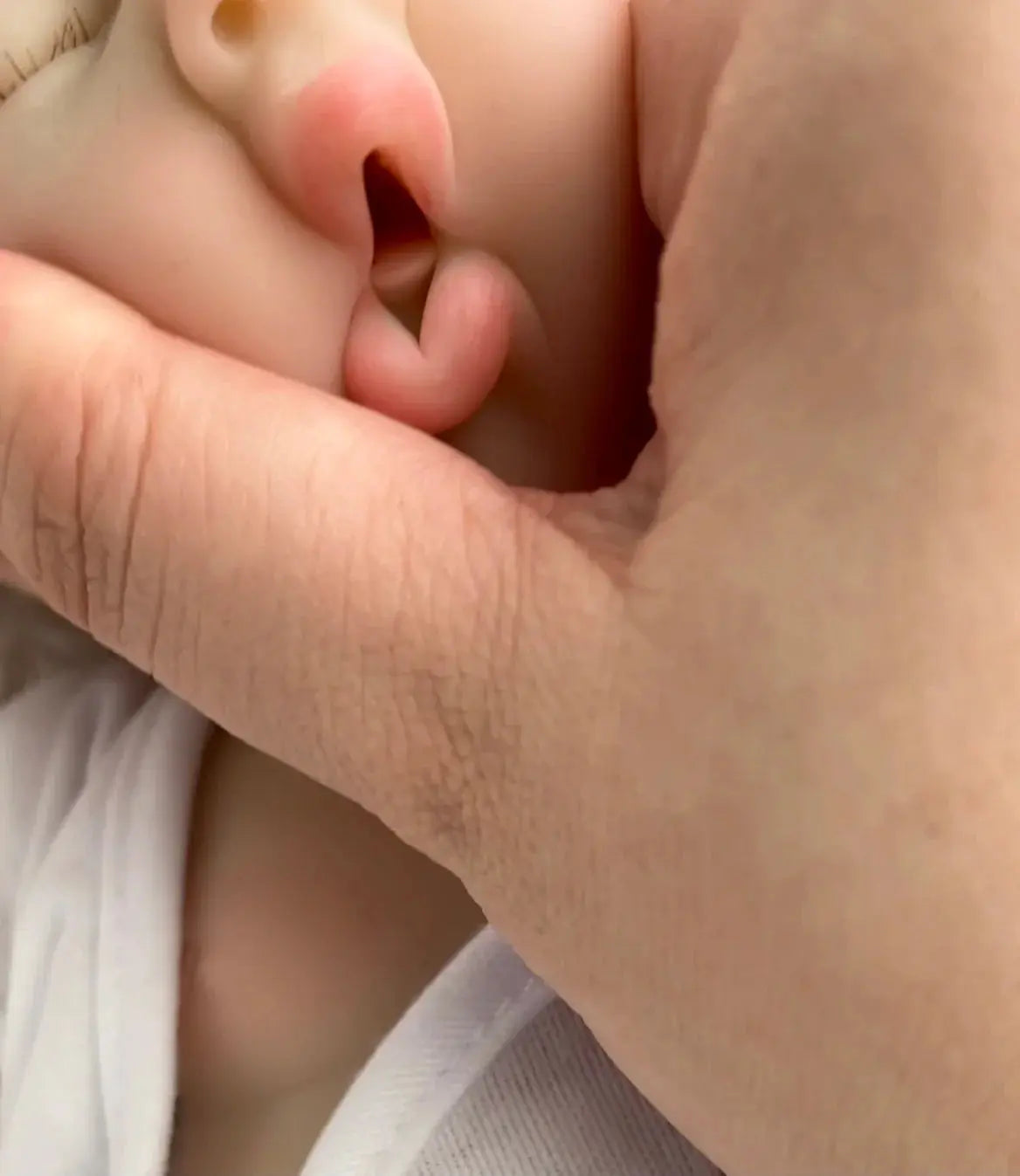 Image of Reborn Baby Dolls 33Cm Silicone Loulou Can Open Mouth Reborn Dolls