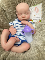 Image of Reborn Baby Dolls Bebê Reborn Dolls 16Inch Boy Levi Painted/Unpainted