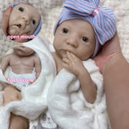 Image of Reborn Baby Dolls 17Inch  Lebi Boy Bebê Unpainted Reborn Baby Doll