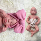 Image of Reborn Baby Dolls Handmade 3D Painted Soft 20 Inch Baby Soft Flexible