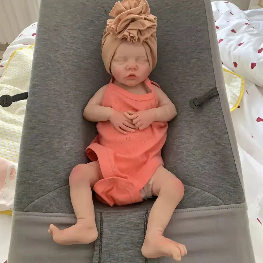Image of Reborn Baby Dolls Lifelike 18 Inch Silicone Reborn Baby Dolls