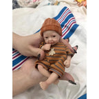 Image of Reborn Baby Dolls Reborn Baby Doll 5.5" Silicone Full Body Miniature
