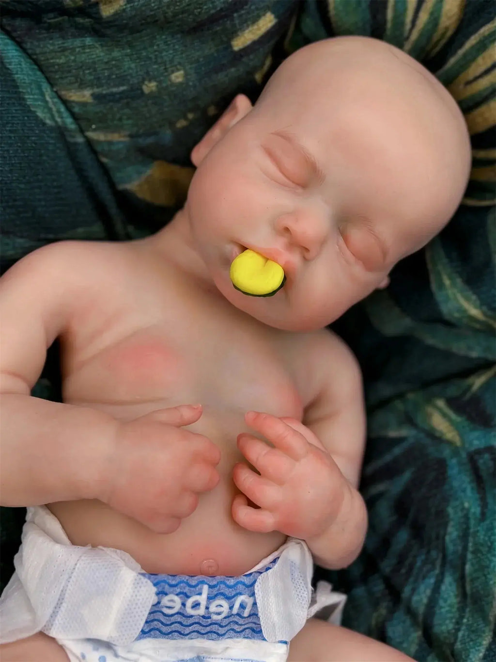 Image of Reborn Baby Dolls 45Cm Can Open Mouth &Washable Painted Loulou Solid