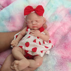 Image of Reborn Baby Dolls 12 Inch Full Soft Silicone Body Lifelike Reborn