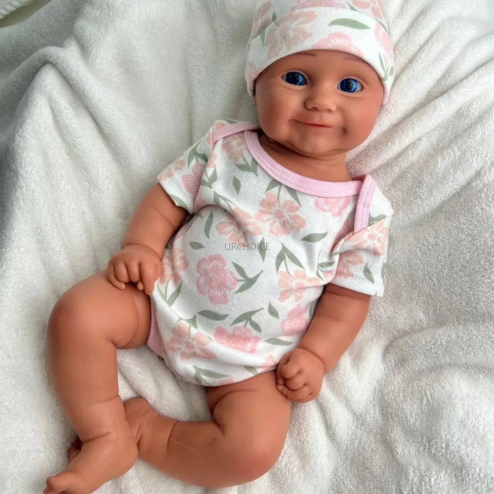 Image of Reborn Baby Dolls 20Inch Chubby Baby Girl Maddie Full Body Soft