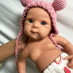 Image of Reborn Baby Dolls 19Inch Baby Girl Bettie Full Body Soft Silicone
